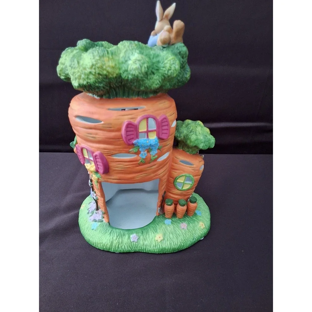 PartyLite Carrot House Tealight Candle Holder. Retired NEW Open Box! - Picture 6 of 13